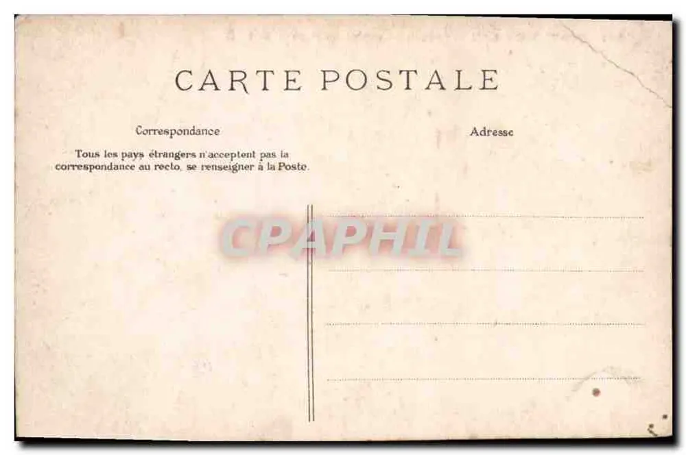 Fontainebleau — Studie des Papstes — E. L. D. n°591 - Rückseite