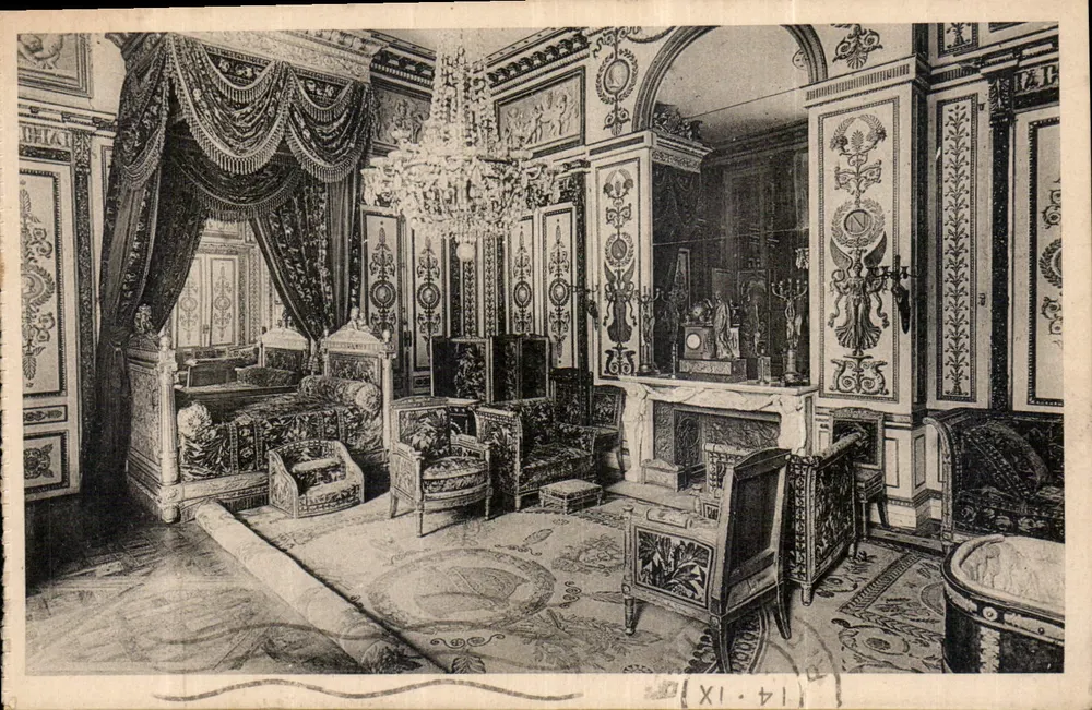 Zimmer Napoleons I. — Schloss Fontainebleau — Ausgabe der Nationalmuseen - Vorderseite