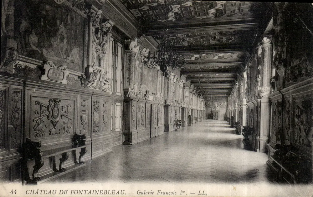 Château de Fontainebleau — Galerie François 1er — LL. - Vorderseite