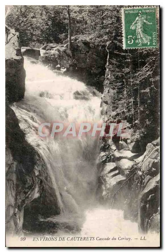 Arredores de Cauterets — Cachoeira do Cerisey — LL. n° 99 - Frente