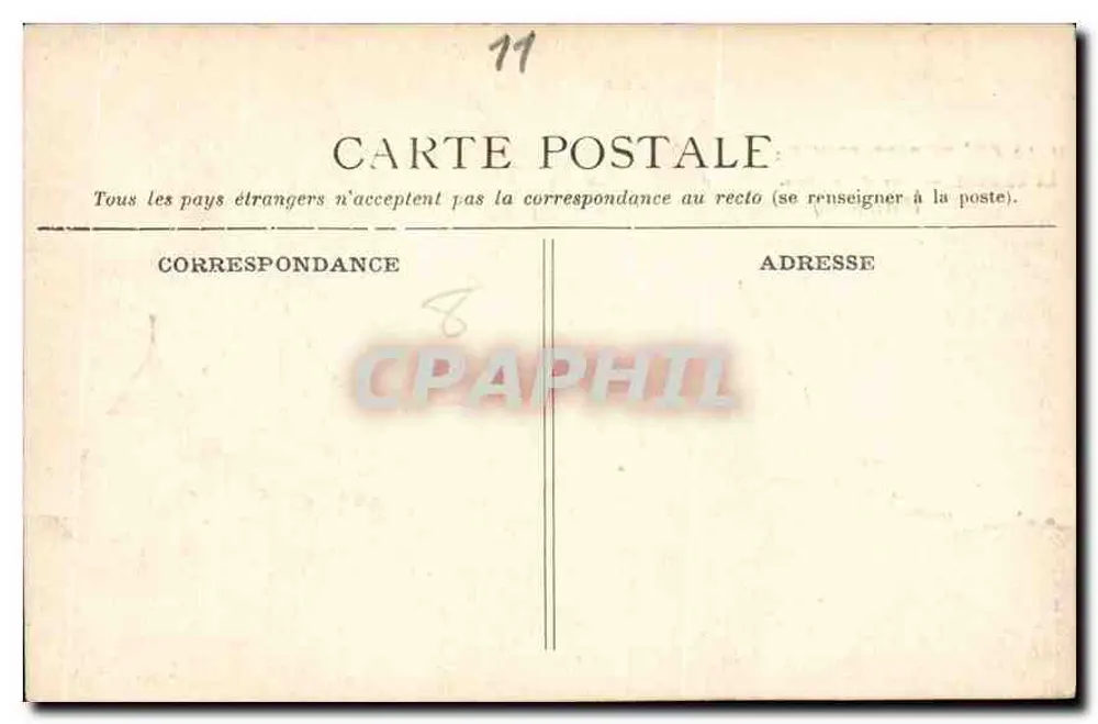 Carcassonne — O Castelo — Vista geral — Ed. N.G. - Verso