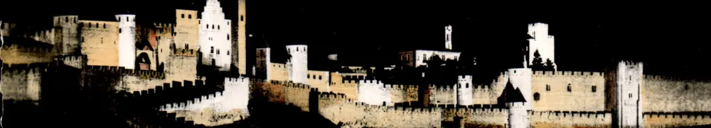 Carcassonne (Aude) — Incêndio da Cidade — Éditions Françaises, n° I-47 - Frente