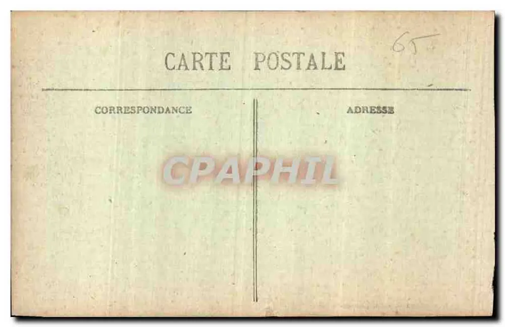 Lourdes — Vista Geral — Editor: Entre-Chol, Litografia Limoges (França) - Verso