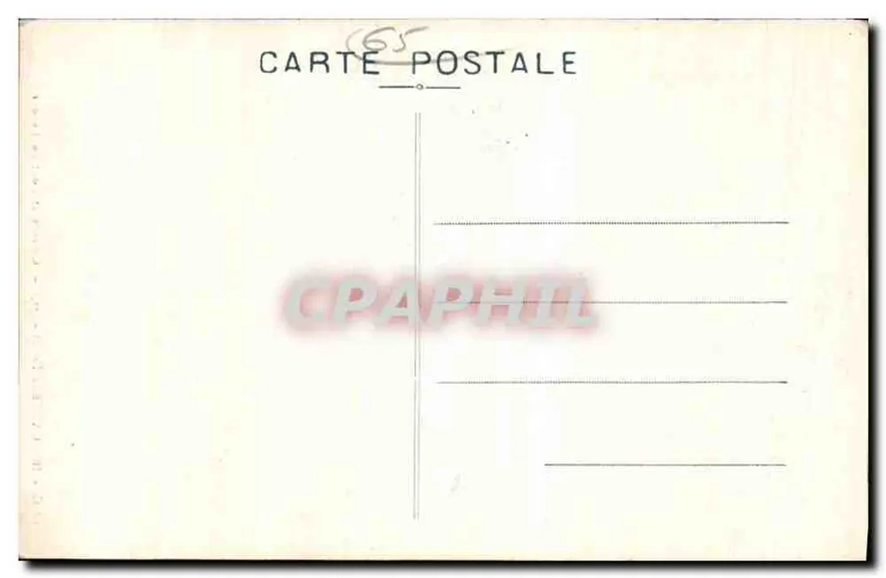 Cauterets (H.-Pyr.) — Cascata no Pont du Lutour — C.C. - 16 - Verso