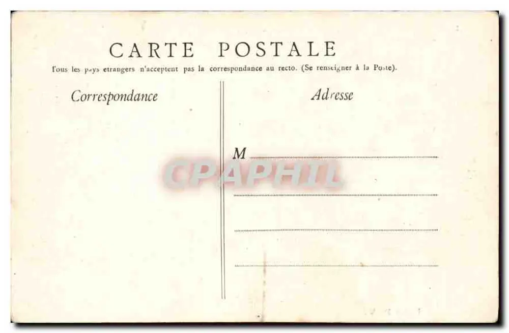 Loundes - 2. Station - Calvarienberg. Jesus trägt seine Kreuz. - Édition P. X. - Rückseite