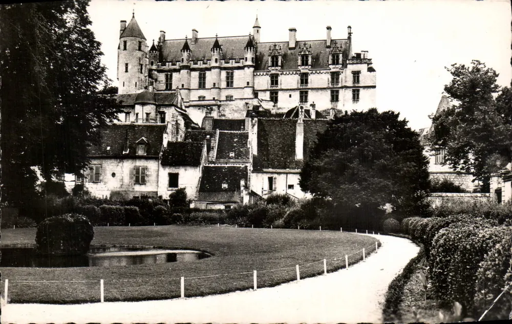 Loches (Loir-et-Cher) — O Castelo — Coleção G. Cessin - Frente