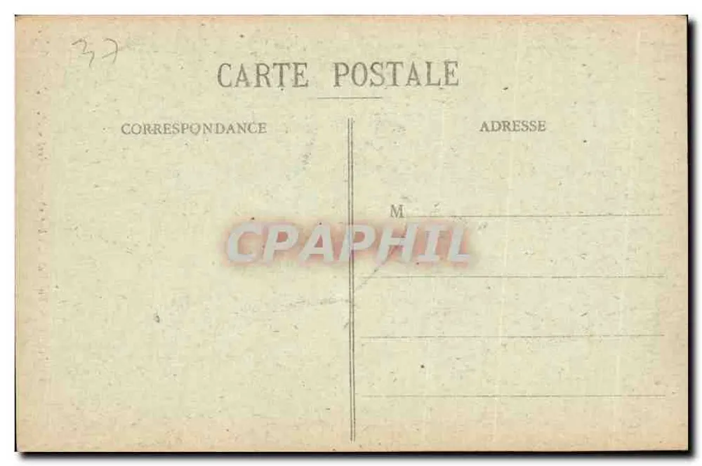 Amboise - Porta da Capela São Huberto - M. M. - Verso
