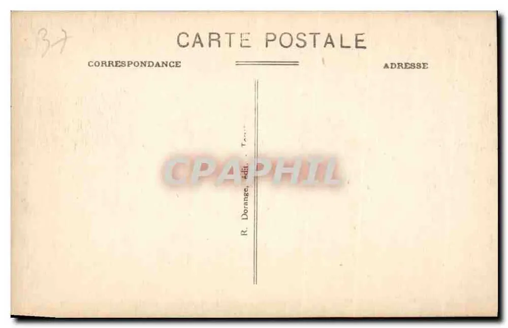 Azay-le-Rideau (Indre-et-Loire) — Das Schloss - Die Küche — R. Dorange, Verlag - Rückseite