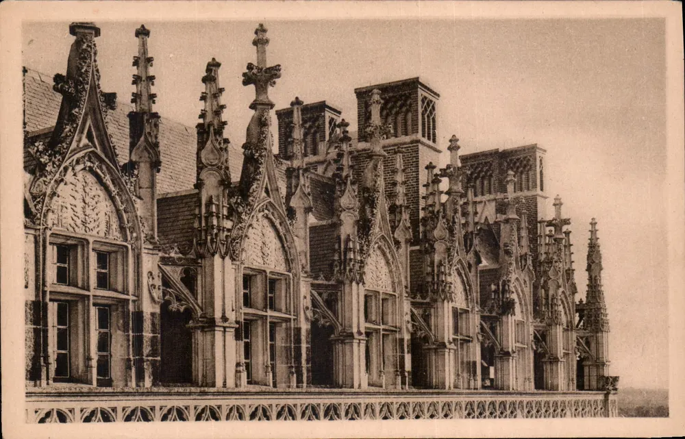 Schloss Amboise — Fassade am Loire — Verlag Lucarnes, Nr. 78 - Vorderseite