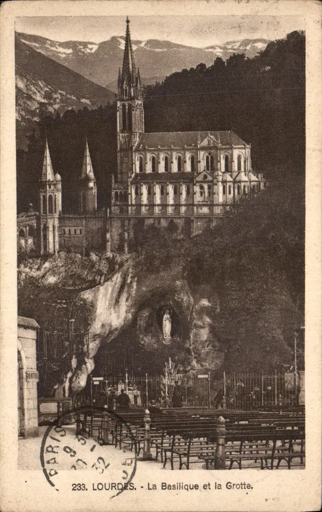 Lourdes - A Basílica e a Gruta — Edição Aliança Católica, n° 233 - Frente