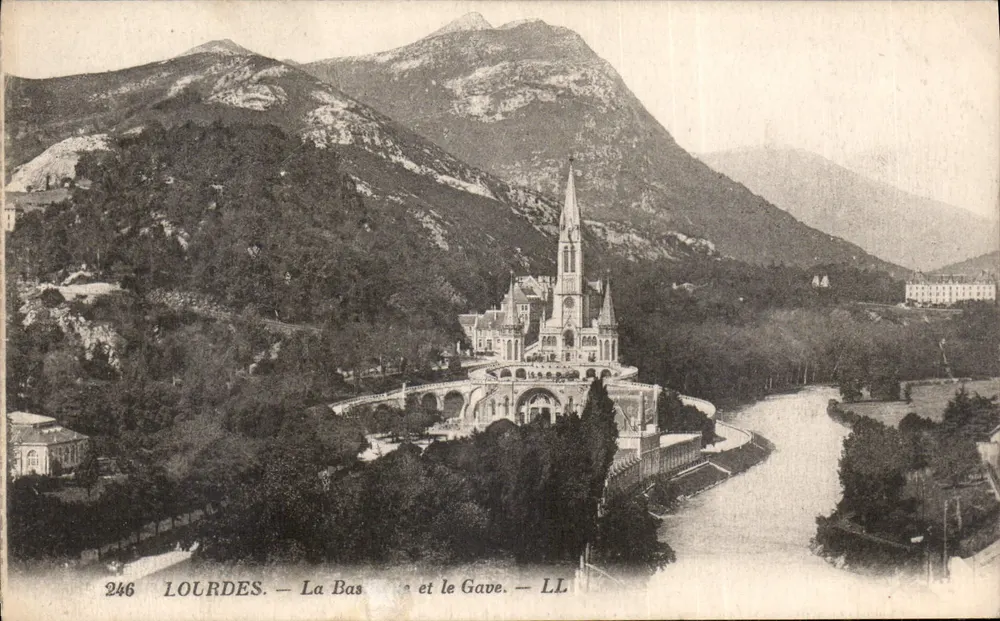 Lourdes — A Bas e o Gave — LL - Frente