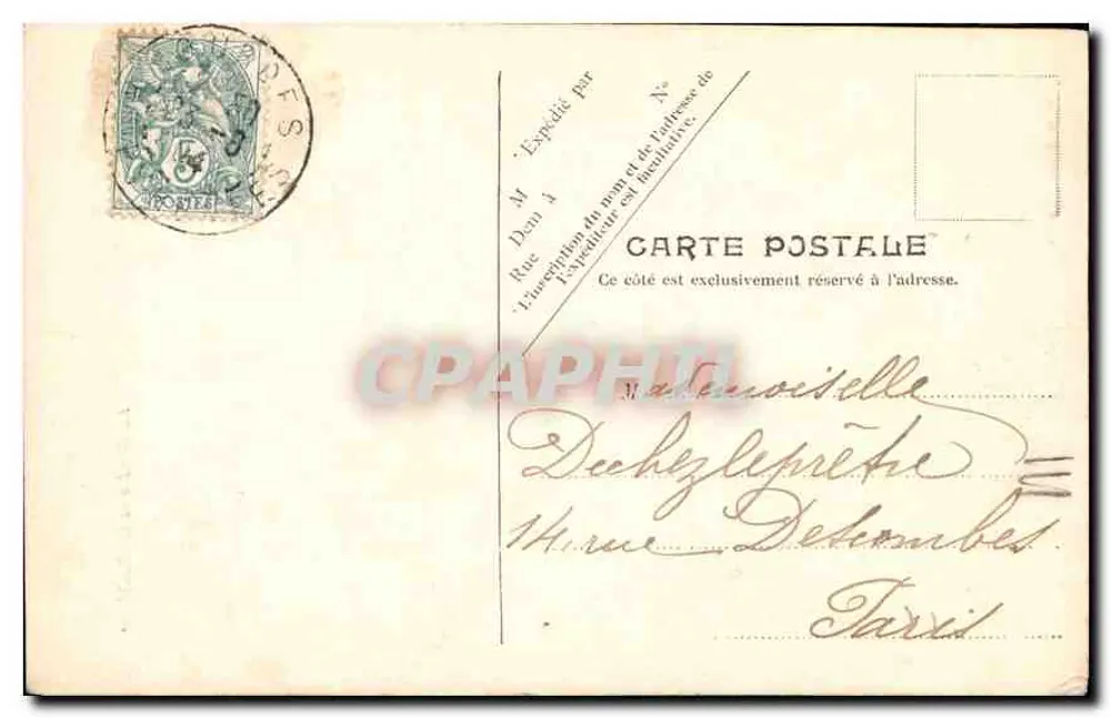 Lourdes — A Gruta e a Basílica — V.P. Paris No. 27 - Verso