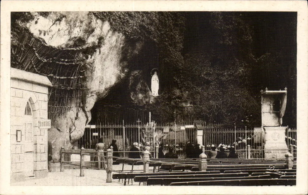 Lourdes — A Gruta — Edição Palais-Lourdes - Frente