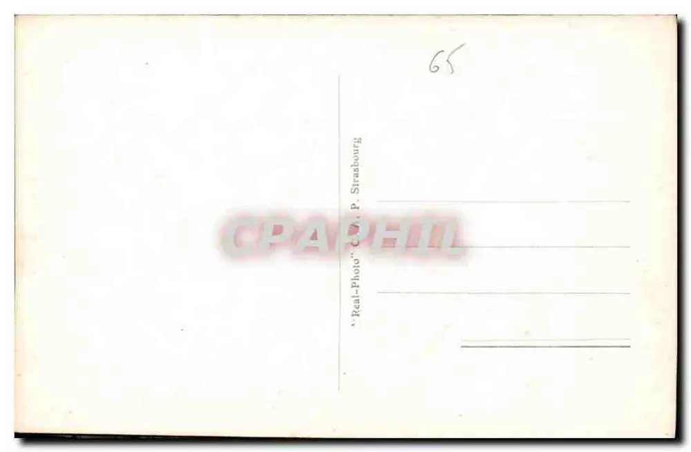 Lourdes — Das Schloss und der Gave — Verlag C.A.P. Straßburg - Rückseite
