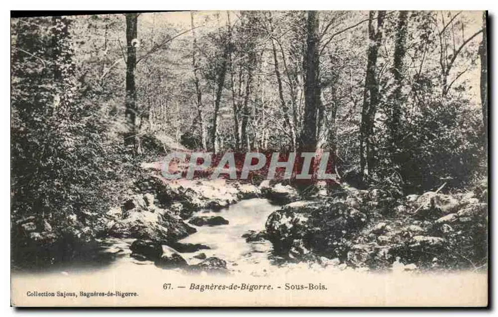 Sous-Bois — Bagnères-de-Bigorre — Coleção Sajous, n°67 - Frente