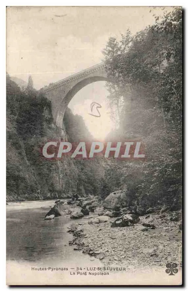 Luz-Saint-Sauveur — Der Napoleonbrücke — n°34 - Vorderseite