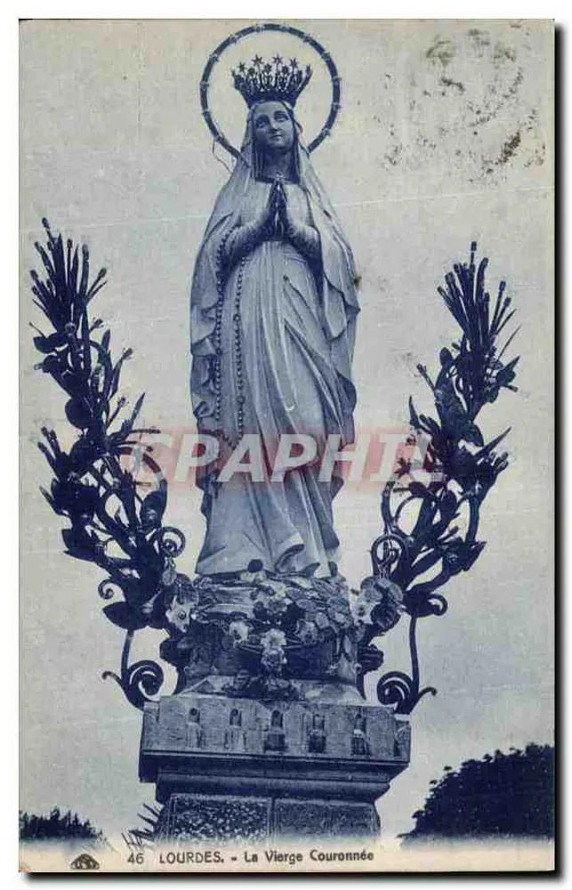 Lourdes — A Virgem Coroada — Editor Alain (Lyon) - n°46 - Frente