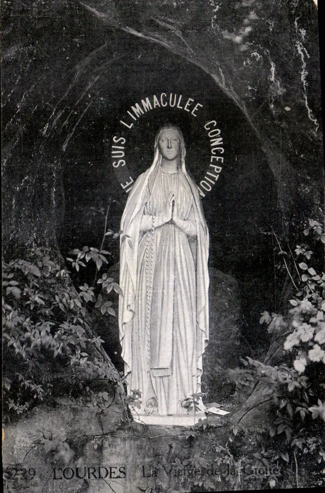 Lourdes — A Virgem da Gruta — n° 65 - Frente