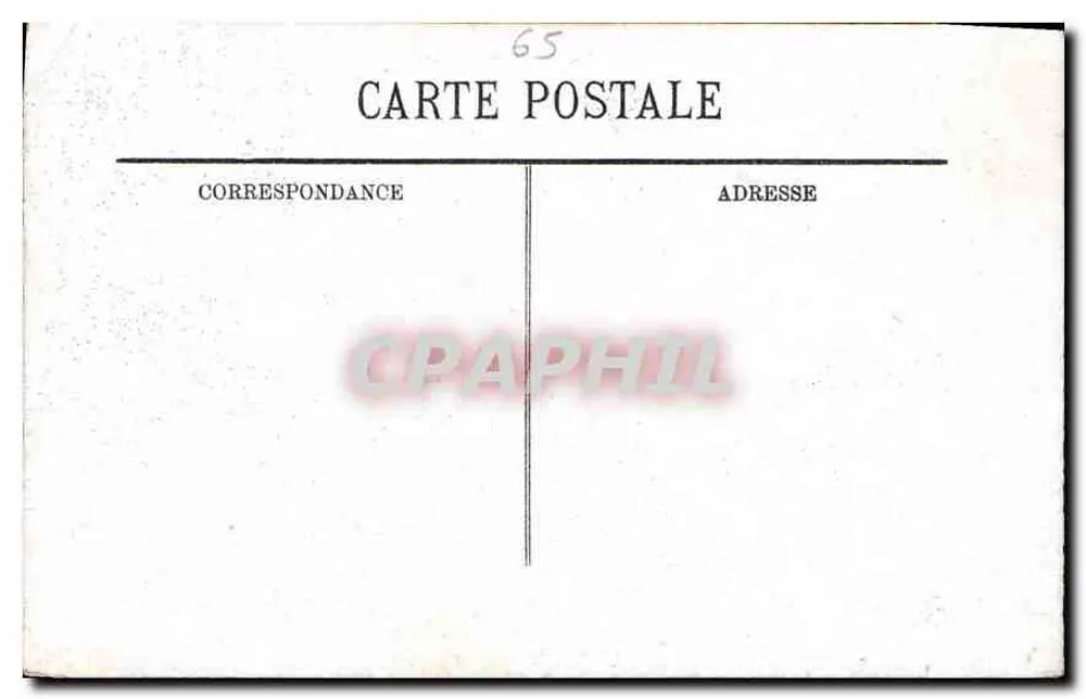 Santa Virgem Imaculada — aparição a uma religiosa — editor não identificado, n° de série 65 - Verso