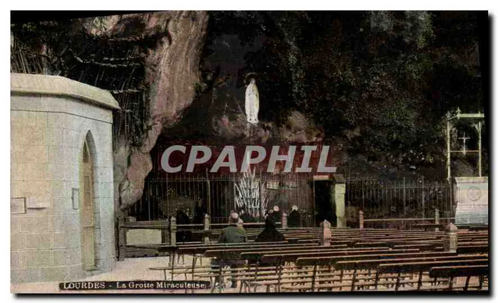 LOURDES - A Gruta Milagrosa — editor L.Y.Z. Co. - Frente