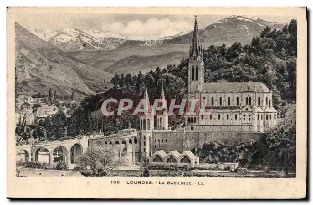 Lourdes - A Basílica — n° 196 - Frente