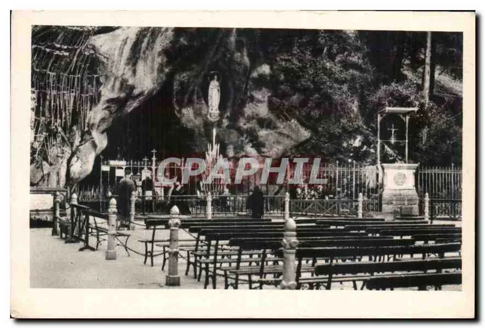 Lourdes — A Gruta Milagrosa — Edição P. DOUTET, Lourdes - Frente