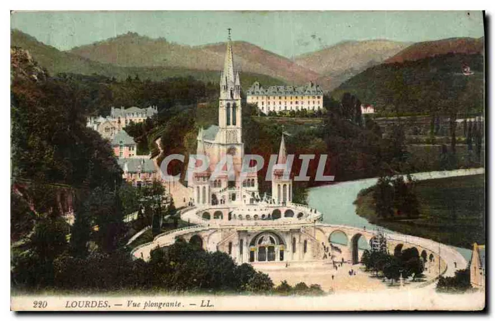 Lourdes — Vista aérea — LL. - Frente