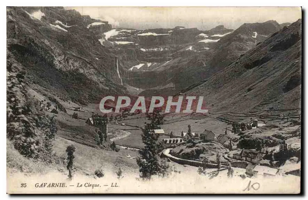 Gavarnie — O Cirque — LL. — n°25 - Frente