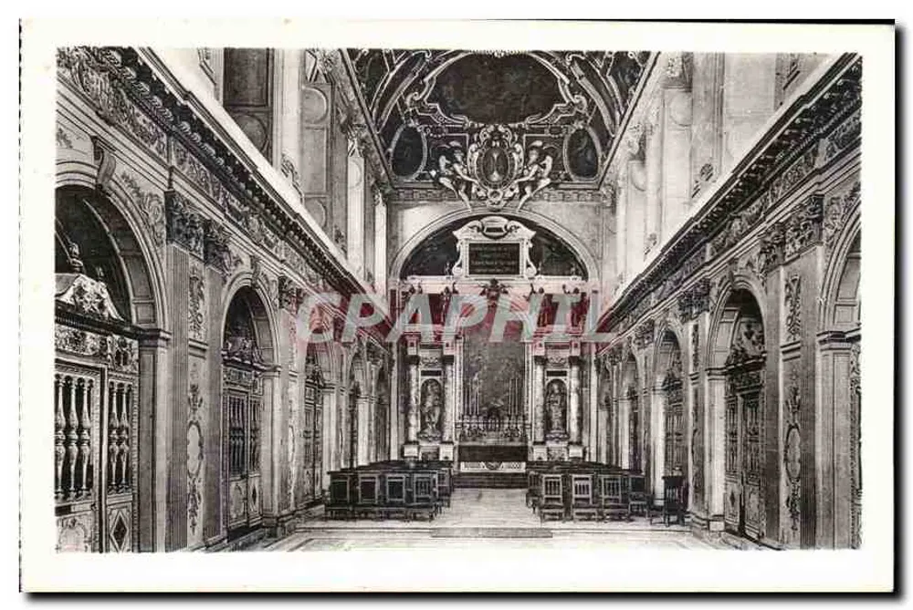 Kapelle der Heiligen Dreifaltigkeit — Schloss Fontainebleau — Ansichtskarte Nr. 3 - Vorderseite