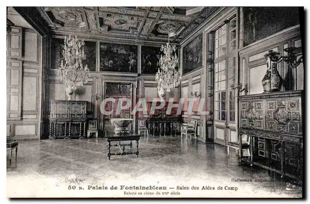 Schloss Fontainebleau — Salon des Aides de Camp — Art-House Collection - Vorderseite