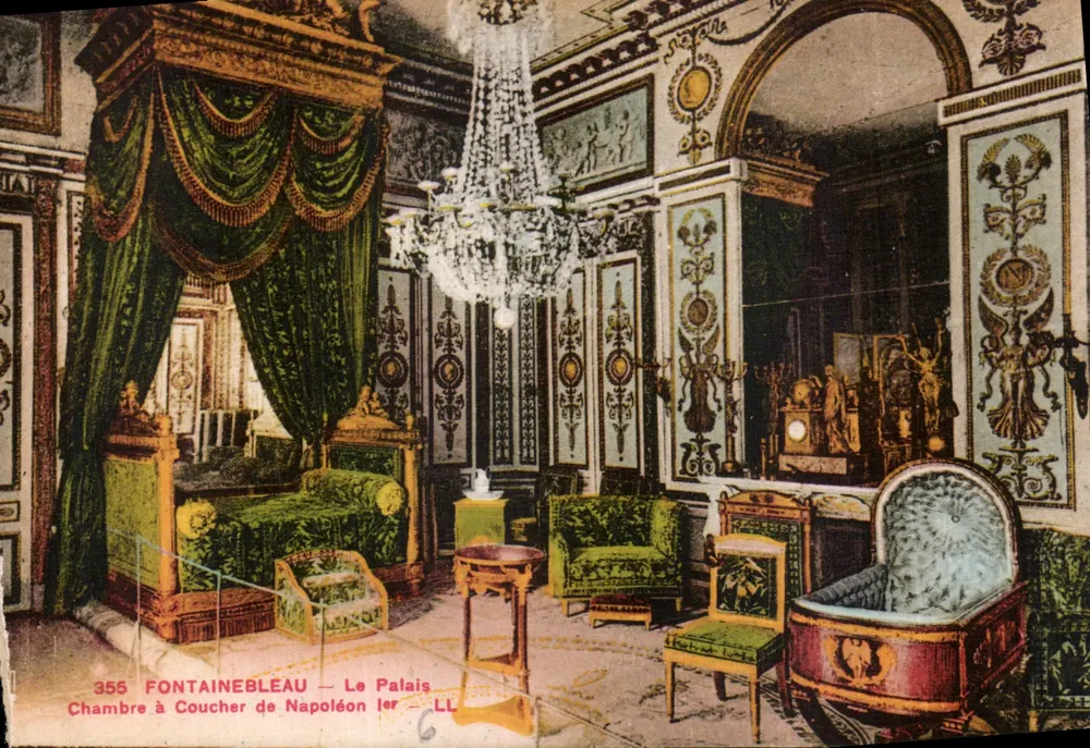Fontainebleau — Schlafzimmer von Napoleon I. — LL - Vorderseite