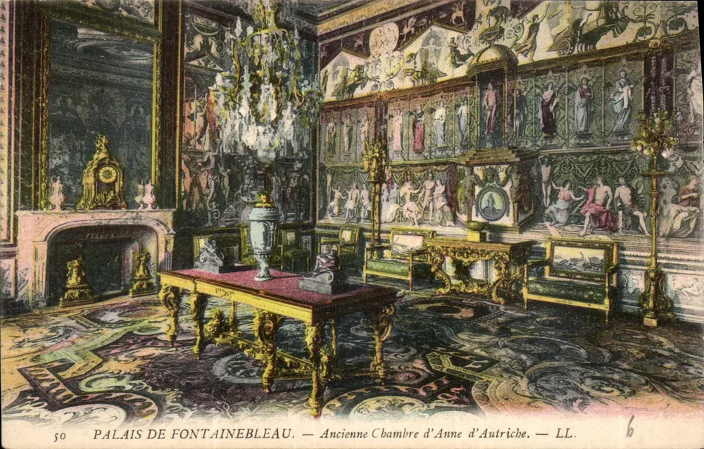 Schloss Fontainebleau — Ehemalige Kammer von Anne von Österreich — LL. — n°50 - Vorderseite