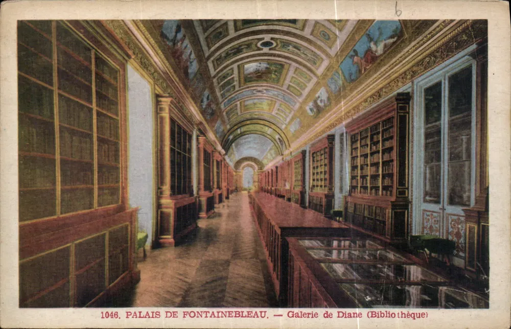 Schloss Fontainebleau — Galerie Diane (Bibliothek) — n° 1048 - Vorderseite