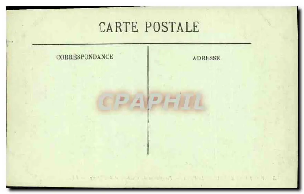 Fontainebleau — Das Schloss — Ansicht des Schlosses und des Sees — LL. - Rückseite
