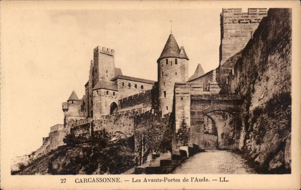 Carcassonne — Les Avants-Portes de l'Aude — LL. - Vorderseite