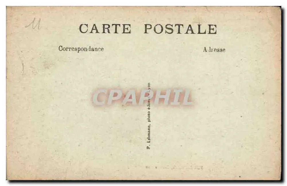 Carcassonne — A Cidade — Vista Geral — P. Libmann, Lyon - Verso