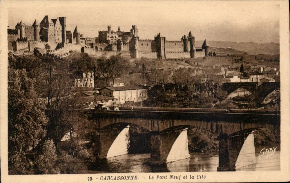 Carcassonne — O Ponte Novo e a Cidade — Gaby, n°20 - Frente
