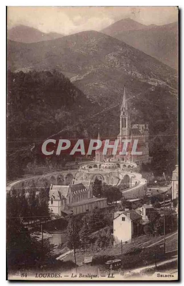 Lourdes — A Basílica — Selecta - Frente