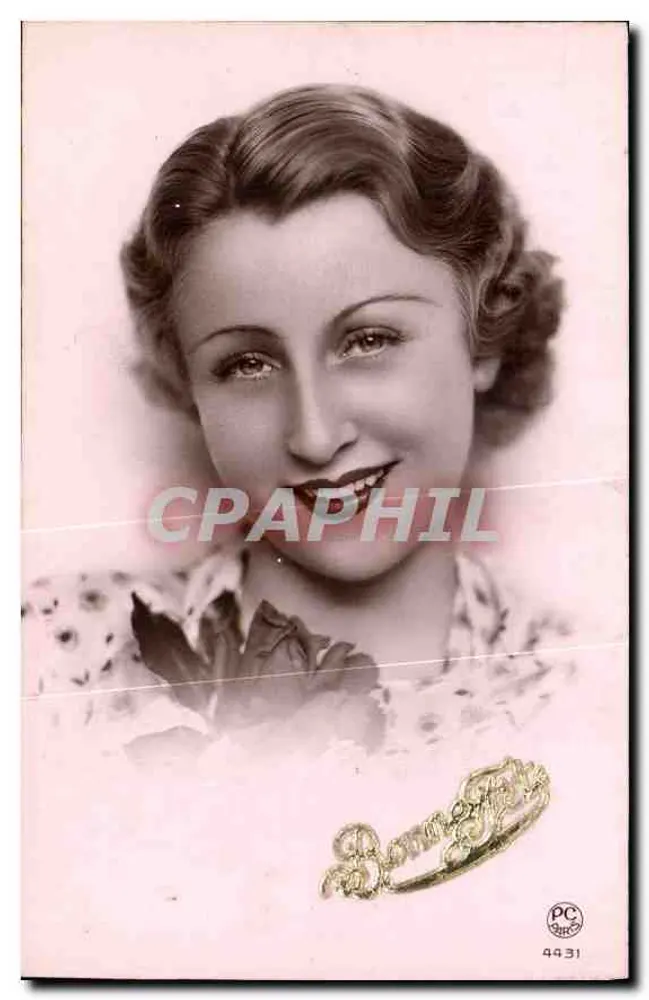 Porträt einer jungen Frau — Verlag P-C Paris, n° 4431 - Vorderseite