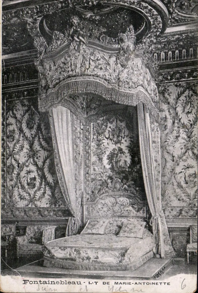 Fontainebleau - Das Bett von Marie-Antoinette - Verlag: Suvr. n°6 - Vorderseite