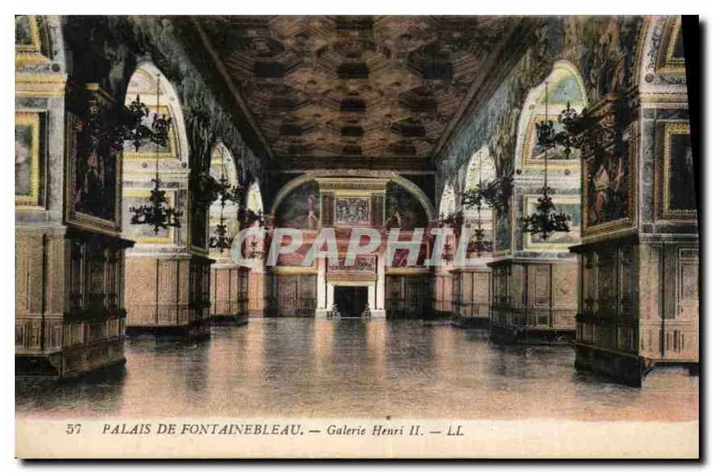 Palais de Fontainebleau — Galerie Henri II — LL - Vorderseite