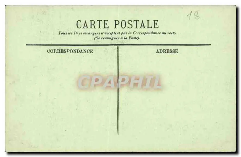 Bourges — Insieme del Portico Centrale della Cattedrale — LL. - Verso