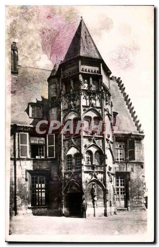 Bourges — Turm des Kleinen Lyzeums, Ehemaliges Rathaus — E. Maquaire, Bourges - Vorderseite