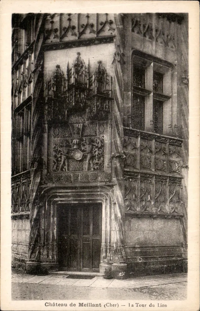 Schloss Meillant (Cher) — Turm des Löwen - Vorderseite