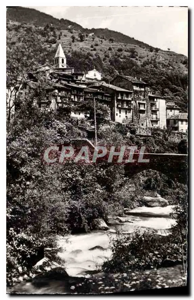 St-Martin-Vésubie — Dorf eingebettet in den Alpen-Maritimen — Edit. G. Dhuerin - Vorderseite