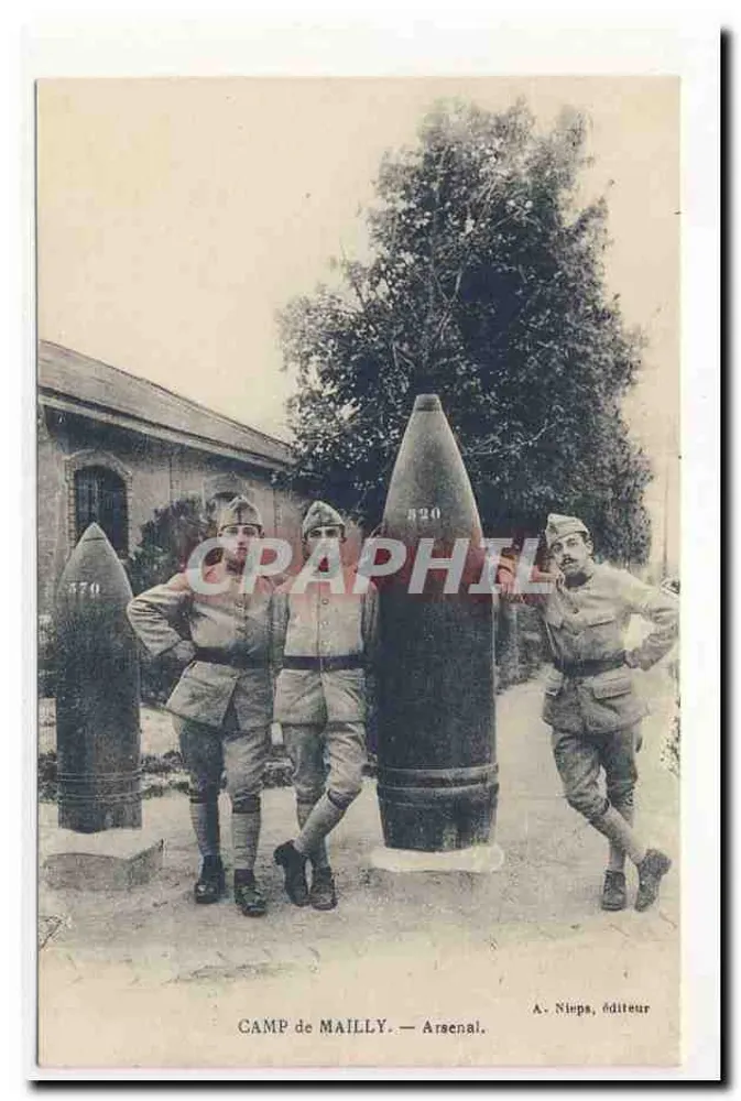 Camp de Maillé — Arsenal — A. Nieps, Verlag - Vorderseite