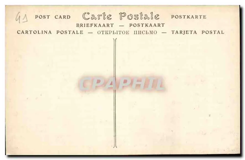 Castello di CHAMBORD — Facciata meridionale — Péricot figlio, libraio — Tours - Verso
