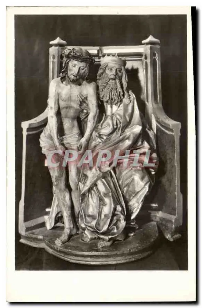 Der slowakische Meister — VIR DOLORUM (um 1500) — Kirche von Bardejov — Foto Alexander Paul, Prag - Vorderseite
