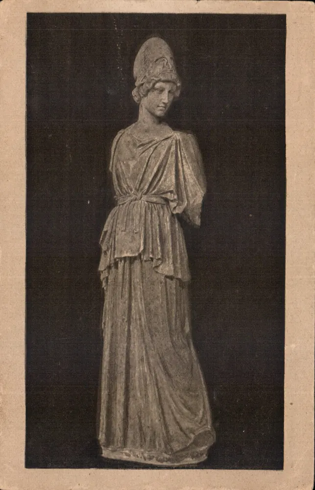 Athena des Myron — 5. Jahrhundert v. Chr. — Verlag der Säldtlichen Galerie Frankfurt a.M., Nr. 8 - Vorderseite
