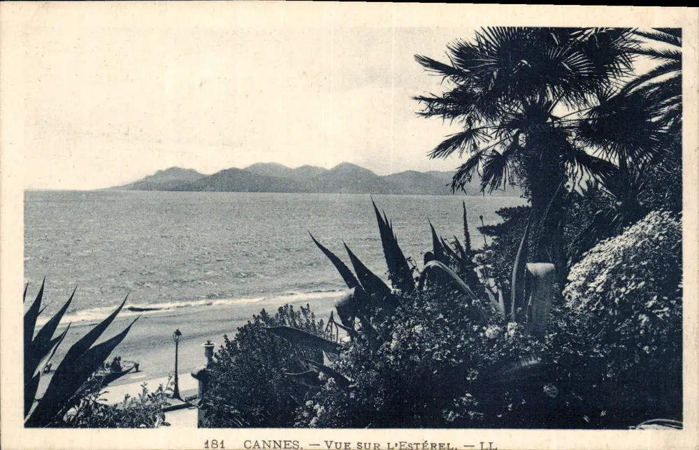 Cannes — Vista sobre o Estérel — LL, n° 181 - Frente
